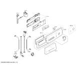 Схема №1 WFO2442BY Maxx WFO 2442 с изображением Вкладыш в панель для стиральной машины Bosch 00495369