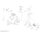 Схема №5 WM12P2E88W iQ300 с изображением Крышка для стиралки Siemens 00687849