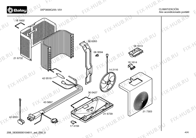 Схема №3 AA4030 SYSTEM EASY CONNECT с изображением Кронштейн для сплит-системы Bosch 00181602