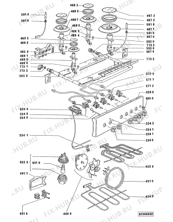 Схема №1 HMC 615/01 WS с изображением Шарнир Whirlpool 481941719422