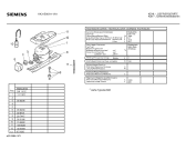 Схема №3 KK31E95 с изображением Ручка двери для холодильной камеры Siemens 00296224