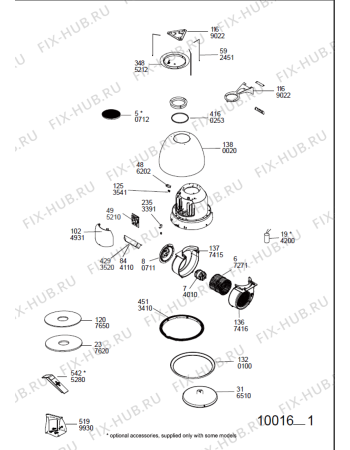 Схема №1 208351361102 PRF0113 с изображением Крышка для вентиляции Whirlpool 482000093872
