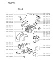 Схема №2 RO440 с изображением Щёточка для пылесоса Rowenta RS-RT1592