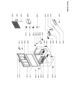 Схема №1 AFG 5031 OKO с изображением Дверка для холодильной камеры Whirlpool 481241619281