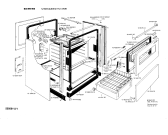 Схема №1 HU6408 с изображением Переключатель для духового шкафа Siemens 00045972