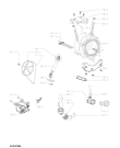 Схема №1 WA PLUS 636 A+++ с изображением Электромотор для стиралки Whirlpool 481010735582