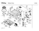 Схема №2 3WG2437 с изображением Панель для микроволновой печи Bosch 00299486