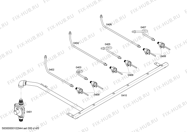Схема №1 PSC366ZS с изображением Панель управления для электропечи Bosch 00473004