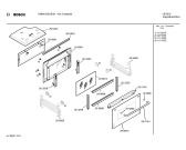 Схема №4 HBN455BGB с изображением Панель управления для плиты (духовки) Bosch 00350767