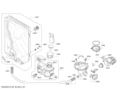 Схема №4 SX64M001EU с изображением Переключатель для посудомоечной машины Bosch 00611343