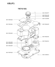 Схема №2 F8674210(0) с изображением Блок управления для кофеварки (кофемашины) Krups MS-0906328