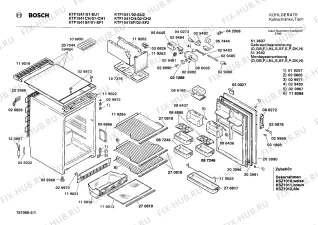 Схема №2 K3121W0GB GB-4214.43US с изображением Переключатель для холодильника Bosch 00031288