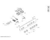 Схема №4 CH10355 с изображением Панель управления для духового шкафа Bosch 00790924