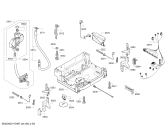 Схема №1 SMV69U80EU Active Water ECO² с изображением Передняя панель для электропосудомоечной машины Bosch 00748666