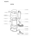 Схема №1 232900F с изображением Уплотнение для электрокофемашины Rowenta CS-00091094