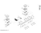 Схема №3 HEF010BR0 с изображением Панель управления для плиты (духовки) Bosch 11026279