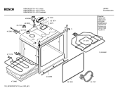 Схема №3 HBN630260F с изображением Набор кнопок для плиты (духовки) Bosch 00423598