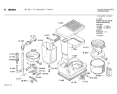 Схема №1 0717902180 TKA1851 с изображением Крышка для электрокофемашины Bosch 00027459