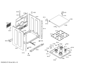 Схема №4 HSG312020F с изображением Панель управления для духового шкафа Bosch 00673009