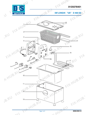 DELONGHI D 406 DZ