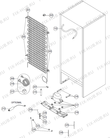 Схема №3 F4150AW (339139, ZOS21264) с изображением Всякое для холодильной камеры Gorenje 350070