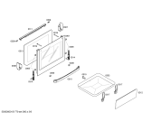 Схема №4 CH755390IL с изображением Панель управления для плиты (духовки) Bosch 00702042