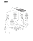 Схема №3 DEFP907S с изображением Форсунка (инжектор) для плиты (духовки) DELONGHI 101332