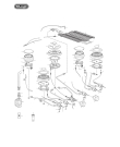 Схема №3 AP1246GWT с изображением Вложение для плиты (духовки) DELONGHI 085090