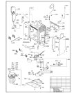 Схема №2 DSN 2532 X (7663733953) с изображением Панель для электропосудомоечной машины Beko 1745980438