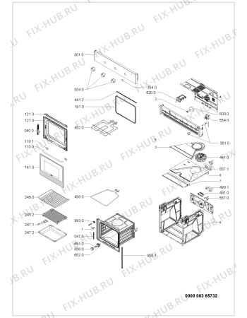 Схема №1 AKP52601W1 (F092482) с изображением Инструкция по эксплуатации для плиты (духовки) Indesit C00371834