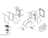 Схема №3 RF463201 с изображением Ванна для холодильника Bosch 00652142