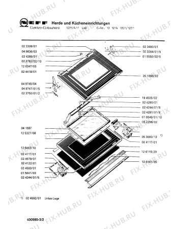 Схема №3 1312141101 1077/411LCDM с изображением Лампа для плиты (духовки) Bosch 00053035