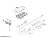 Схема №3 CH130210 с изображением Переключатель для плиты (духовки) Bosch 00614226