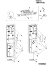 Схема №4 FUFM181A (F079607) с изображением Дверца для холодильной камеры Indesit C00293202