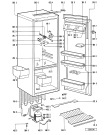 Схема №1 KRI 1558/2 с изображением Поверхность для холодильной камеры Whirlpool 481241848435