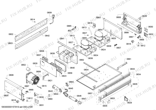 Схема №4 RY491701 с изображением Конденсатор для холодильника Bosch 00707104