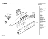 Схема №3 SE24031GB с изображением Рамка для посудомойки Siemens 00365065