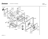 Схема №2 CH14770 с изображением Панель управления для плиты (духовки) Bosch 00361594