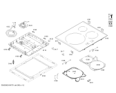 Схема №1 3EB915LP с изображением Стеклокерамика для электропечи Bosch 00686054