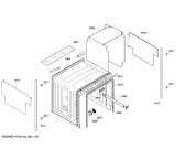 Схема №5 SGI55E75EU с изображением Передняя панель для электропосудомоечной машины Bosch 00647529
