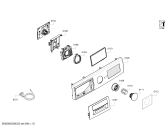 Схема №3 WAT28541OE с изображением Модуль управления, запрограммированный для стиральной машины Bosch 12026376