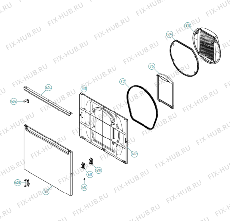 Взрыв-схема стиральной машины Gorenje T760 DK   -White (900002587, TD33DK) - Схема узла 06