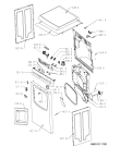 Схема №2 TRAS 6120/1 с изображением Обшивка для электросушки Whirlpool 481245213796