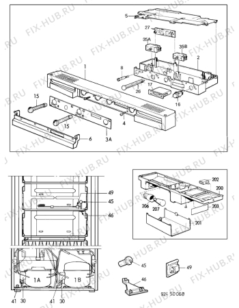 Взрыв-схема холодильника Electrolux TR1066SLE - Схема узла C10 Electric