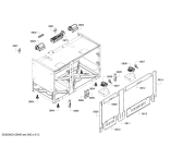 Схема №7 PRD484EEHC с изображением Панель для плиты (духовки) Bosch 00246122
