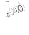 Схема №7 LOP 6050 с изображением Ручка (крючок) люка для стиралки Whirlpool 482000009720