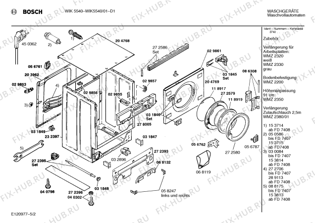 Схема №3 W4272G1 WI50 с изображением Температурная индикация для стиральной машины Bosch 00150206