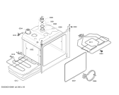 Схема №1 EH944 с изображением Фронтальное стекло для духового шкафа Bosch 00474490