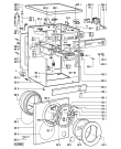 Схема №2 AWM 204/2 с изображением Обшивка для стиралки Whirlpool 481945319907