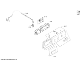 Схема №3 WTW86391 с изображением Панель управления для сушилки Bosch 00707422